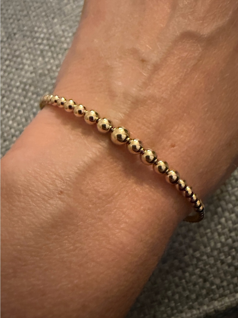 Gabriel & Co 14k yellow gold Bujukan open bangle SIZE 6.5